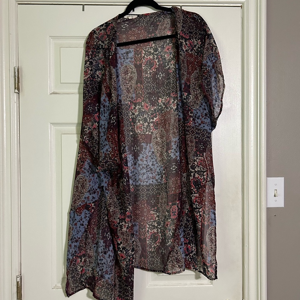 Floral Patchwork Women's Kimono